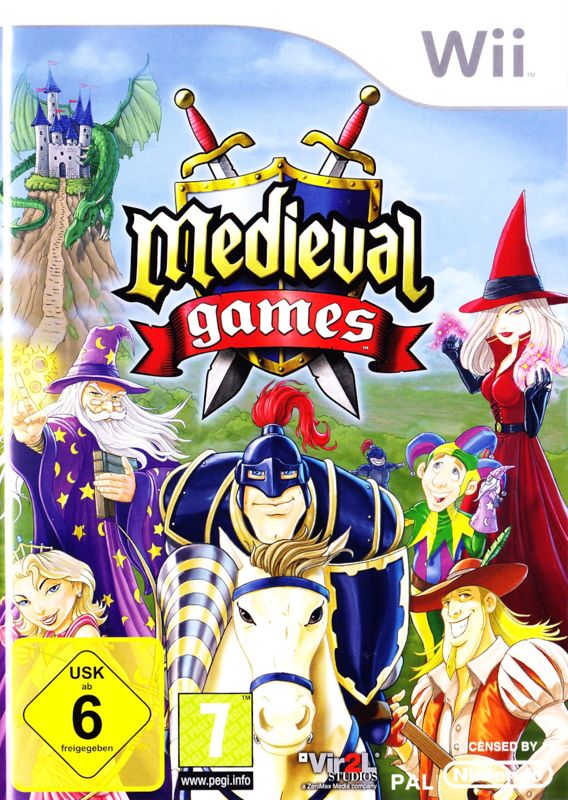 Medieval Games box art for Wii